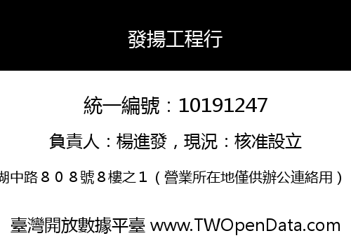 發揚工程行