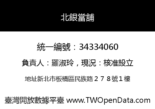 北銀當舖