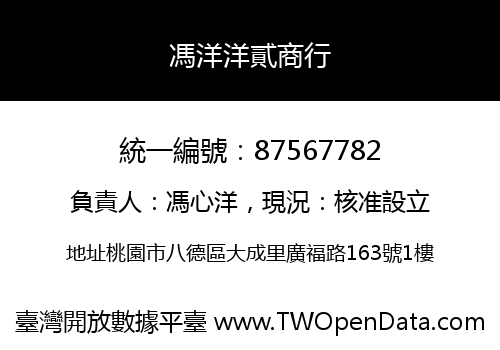 馮洋洋貳商行