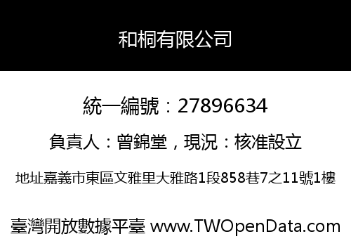 和桐有限公司
