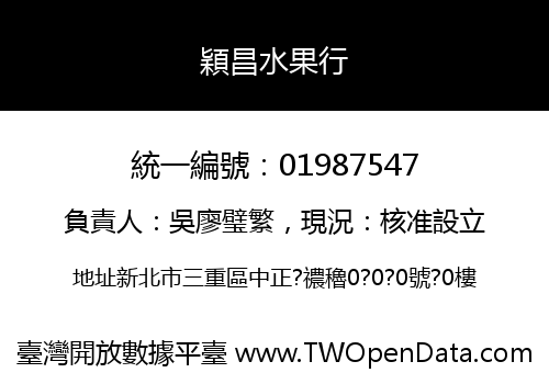 穎昌水果行