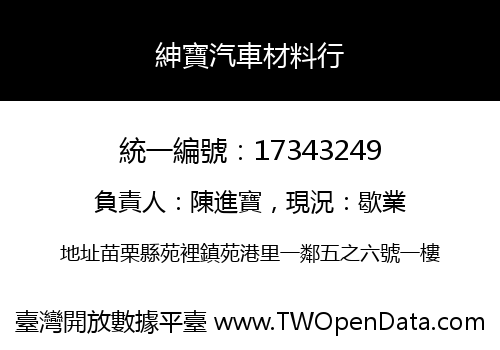 紳寶汽車材料行