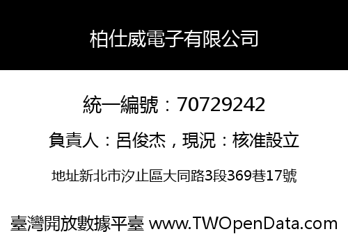 柏仕威電子有限公司