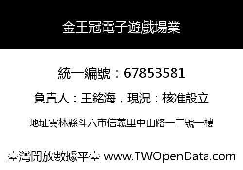 金王冠電子遊戲場業