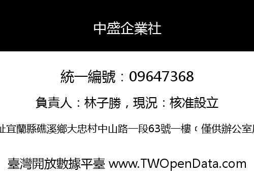 中盛企業社