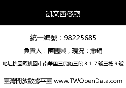 凱文西餐廳