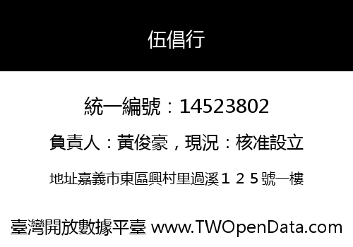 伍倡行