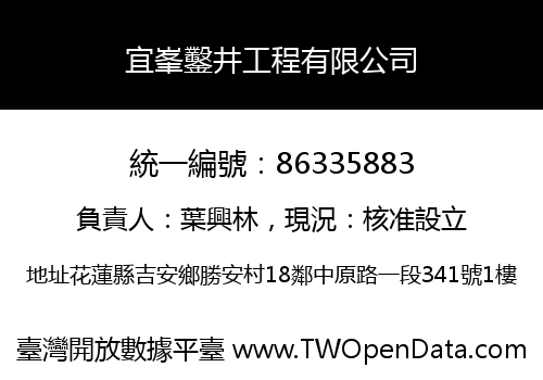 宜峯鑿井工程有限公司
