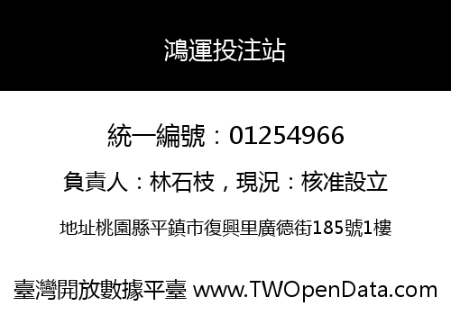 鴻運投注站