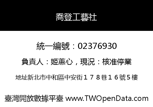 喬登工藝社