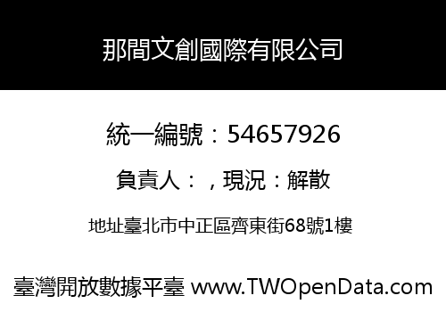 那間文創國際有限公司
