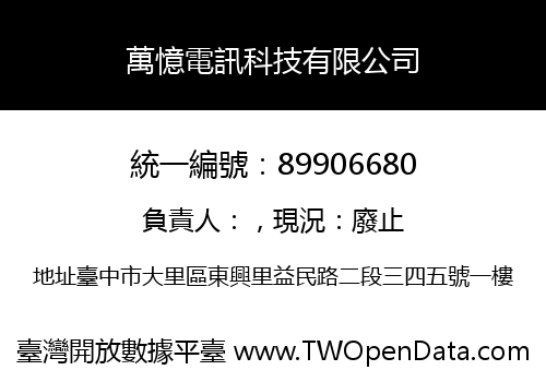 萬憶電訊科技有限公司