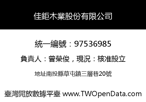 佳鉅木業股份有限公司