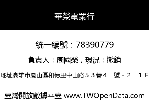 華榮電業行