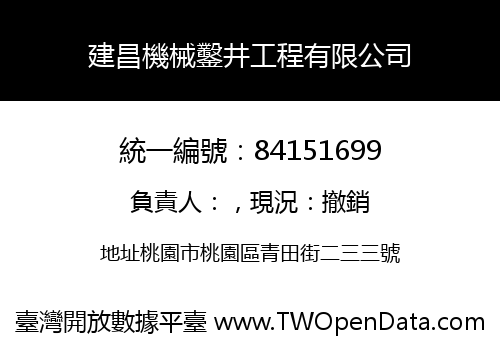 建昌機械鑿井工程有限公司