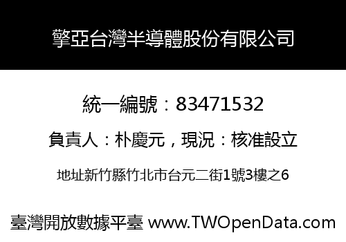擎亞台灣半導體股份有限公司