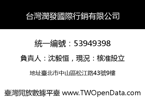 台灣潤發國際行銷有限公司