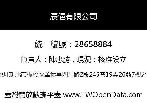 辰俋有限公司