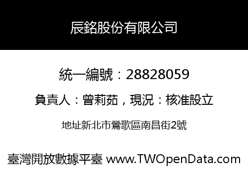 辰銘股份有限公司