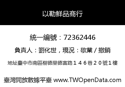 以勒鮮品商行