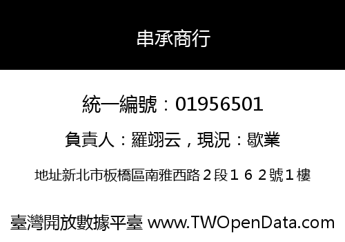 串承商行