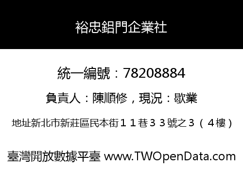 裕忠鋁門企業社