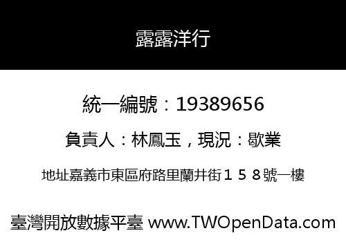 露露洋行