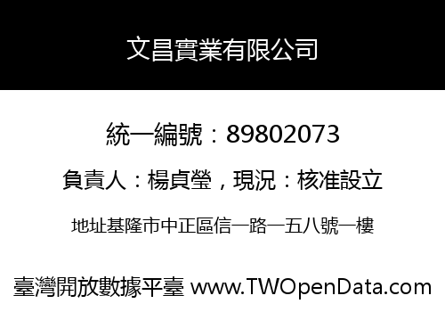 文昌實業有限公司