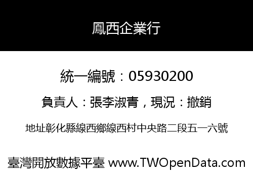 鳳西企業行