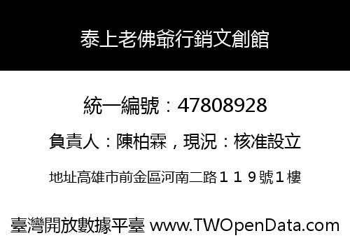 泰上老佛爺行銷文創館