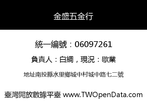 金盛五金行