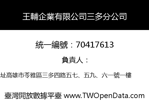 王輔企業有限公司三多分公司