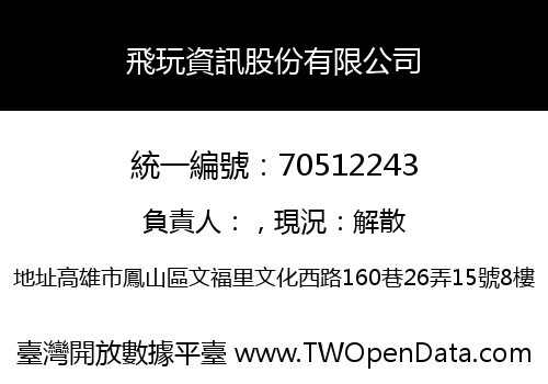 飛玩資訊股份有限公司