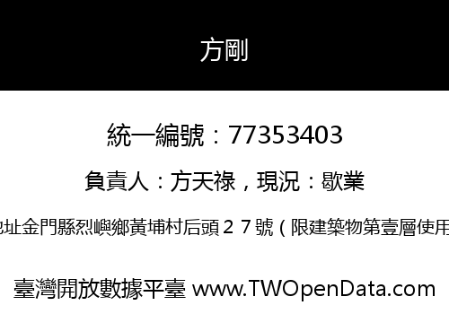 方剛