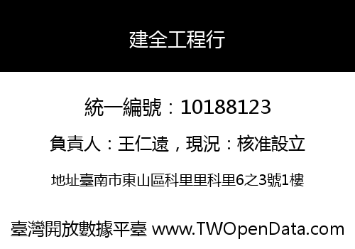 建全工程行