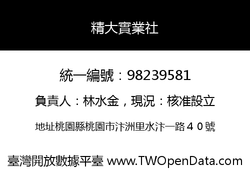 精大實業社