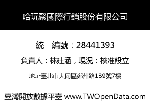 哈玩聚國際行銷股份有限公司