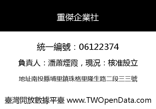重傑企業社