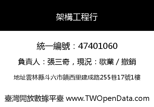 架構工程行