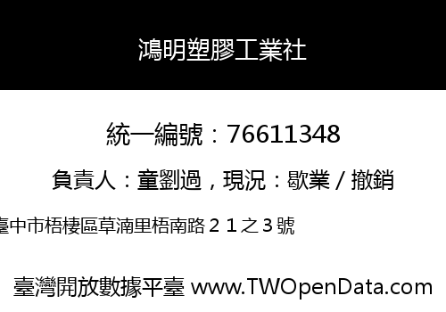 鴻明塑膠工業社