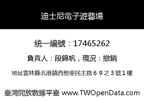 迪士尼電子遊藝場