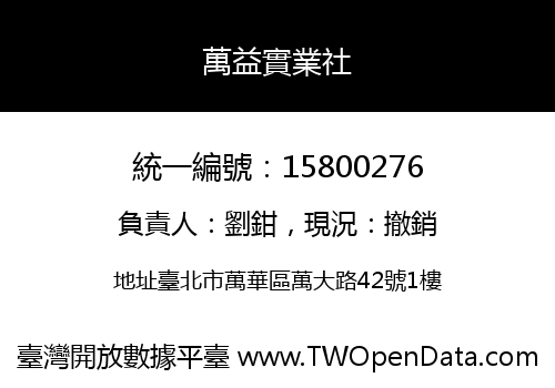 萬益實業社