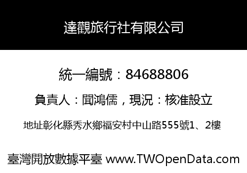 達觀旅行社有限公司