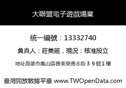 大聯盟電子遊戲場業