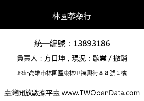 林園蔘藥行