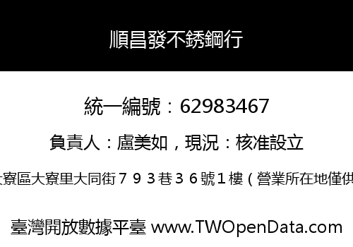 順昌發不銹鋼行