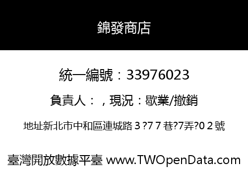 錦發商店