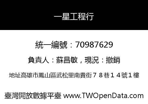 一星工程行