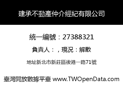 建承不動產仲介經紀有限公司