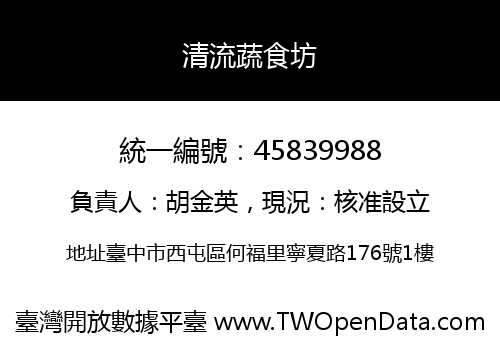 清流蔬食坊
